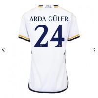 Dámy Fotbalový dres Real Madrid Arda Guler #24 2023-24 Domácí Krátký Rukáv
